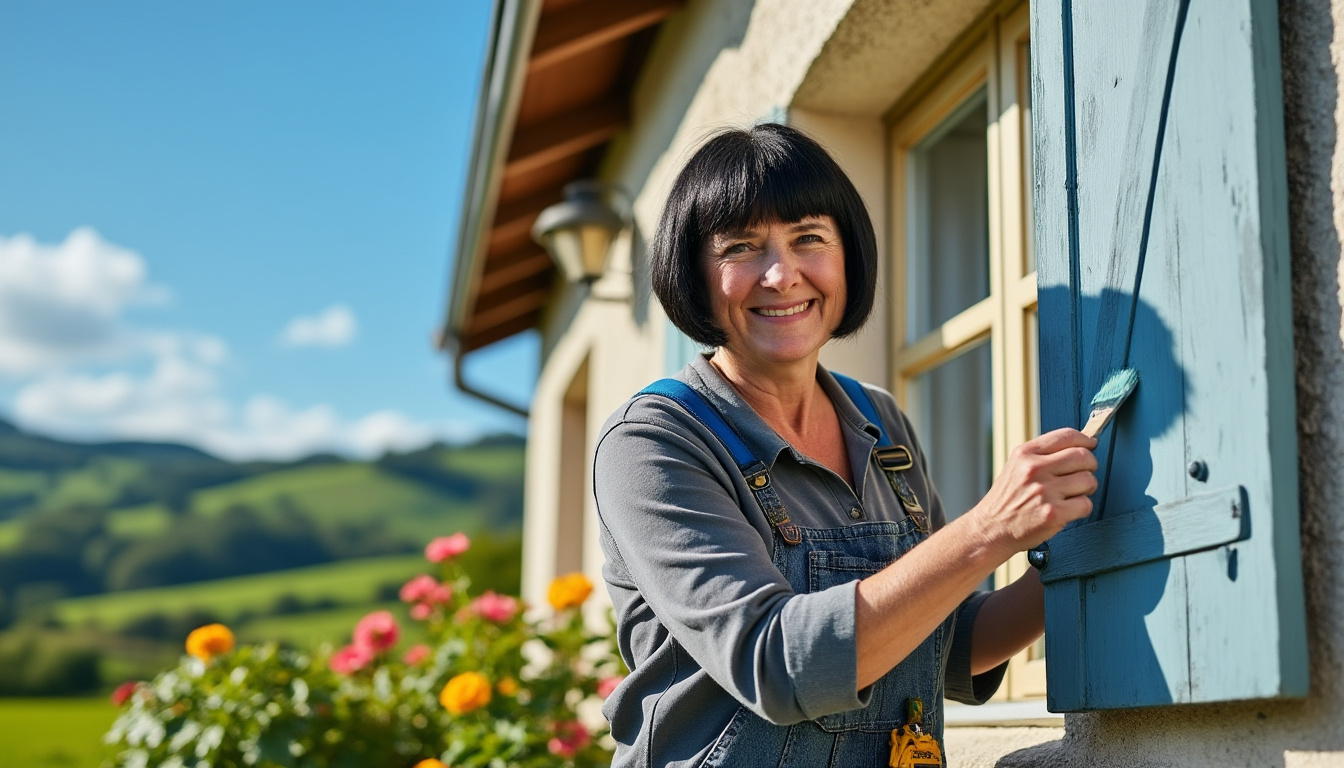 Restauration volets bois Mézières-en-Brenne : redonnez du charme à votre maison avec Virginie confiez la restauration de vos volets en bois à mézières-en-brenne à virginie. offrez une nouvelle vie et un charme authentique à votre maison grâce à un savoir-faire artisanal local et professionnel.