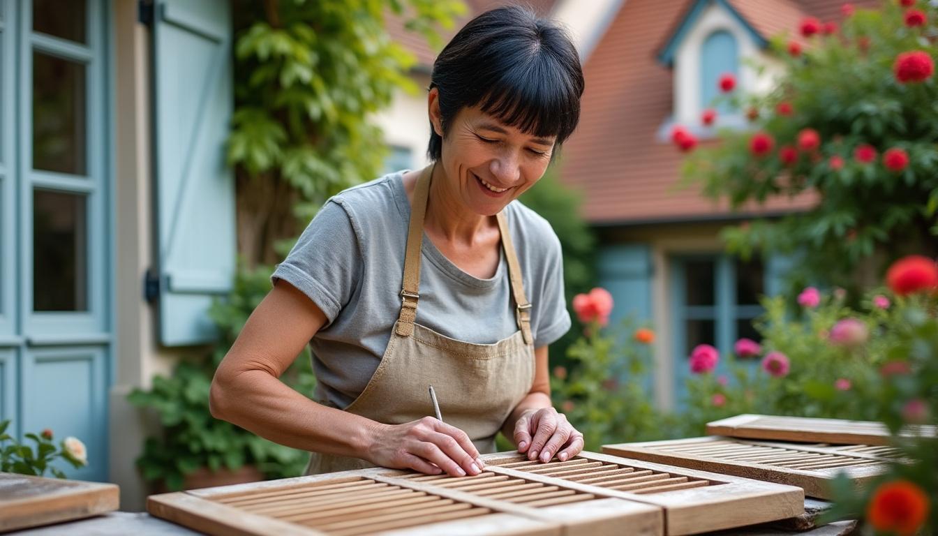 confiez la restauration de vos volets en bois à moulins-sur-céphons à virginie, artisan passionnée. redonnez charme et authenticité à votre maison grâce à un savoir-faire artisanal et des finitions soignées.