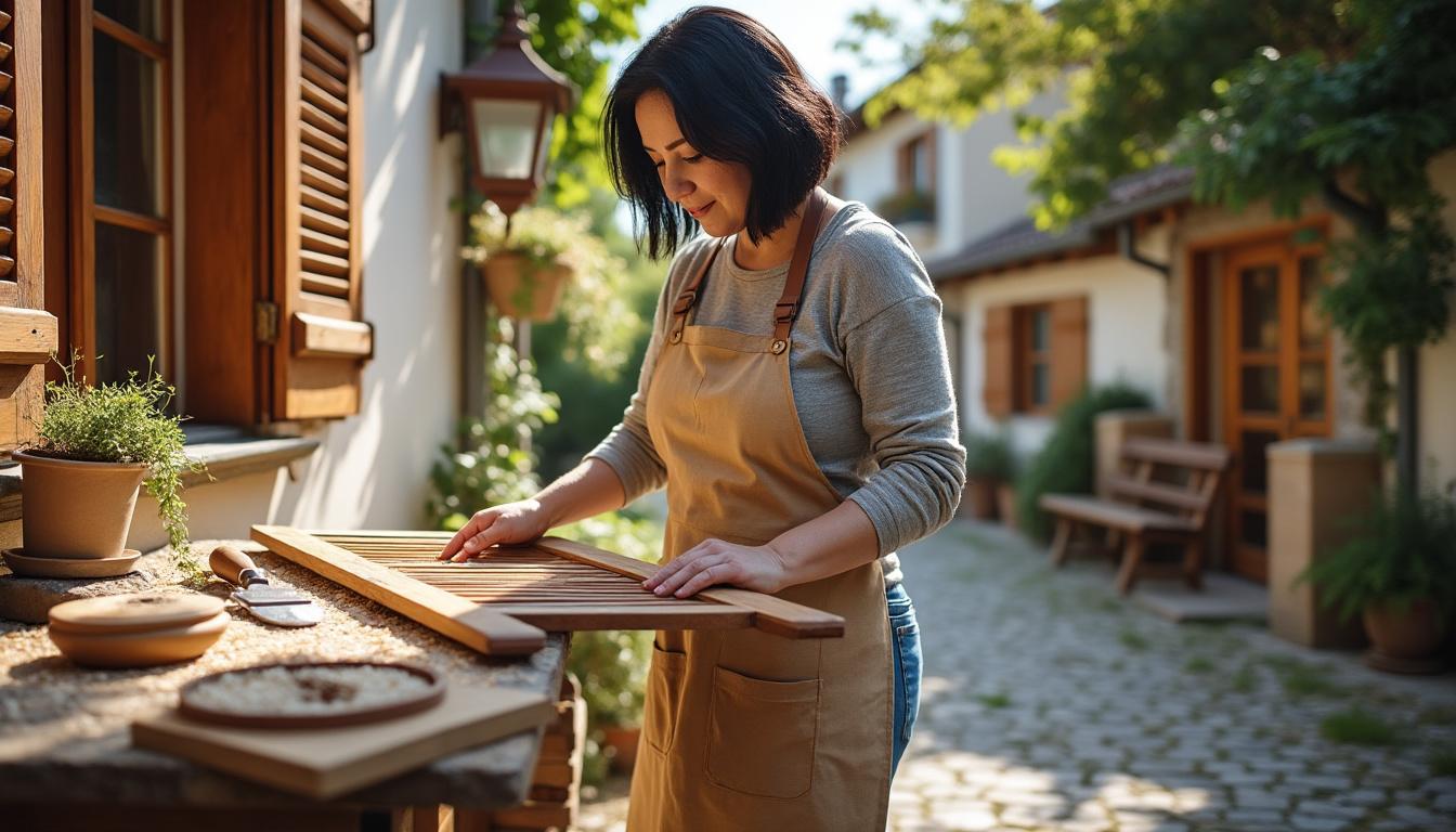 confiez la restauration de vos volets en bois à néons-sur-creuse à virginie et profitez d’un savoir-faire artisanal pour redonner charme et authenticité à votre maison. qualité et finitions sur mesure.