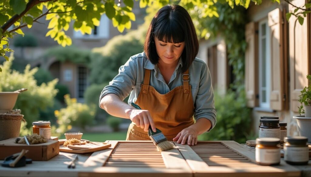 confiez la restauration de vos volets en bois à nohant-vic à virginie, artisan passionnée. redonnez vie à vos boiseries avec un savoir-faire artisanal et des finitions soignées. demandez votre devis personnalisé dès maintenant.