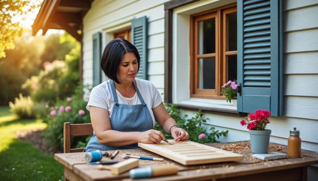 confiez la restauration de vos volets en bois à parnac à virginie, une artisan passionnée. redonnez du charme et de l’authenticité à votre maison grâce à un savoir-faire unique ! devis gratuit.