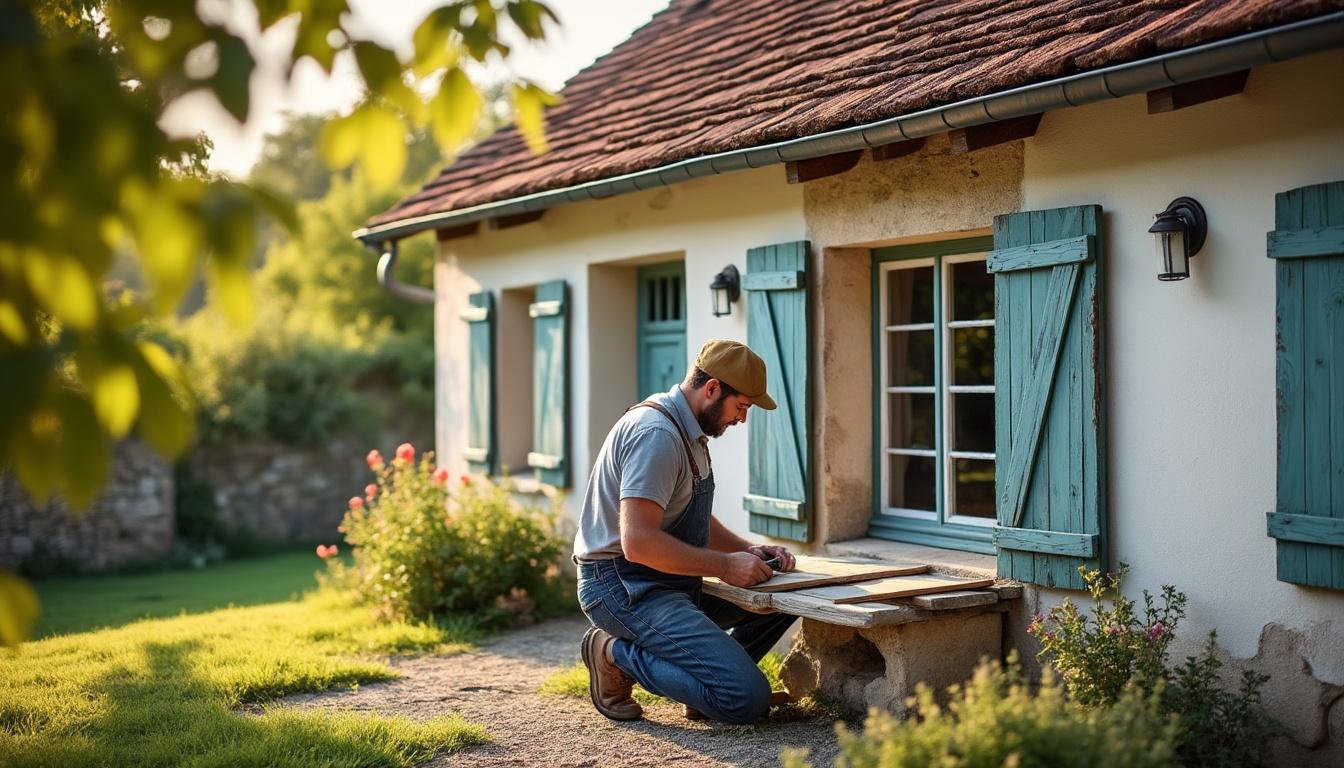 Restauration volets bois Saint-Georges-sur-Arnon : redonnez charme et authenticité à votre maison avec Virginie confiez la restauration de vos volets en bois à saint-georges-sur-arnon à virginie : redonnez charme et authenticité à votre maison grâce à un savoir-faire artisanal et des finitions soignées.