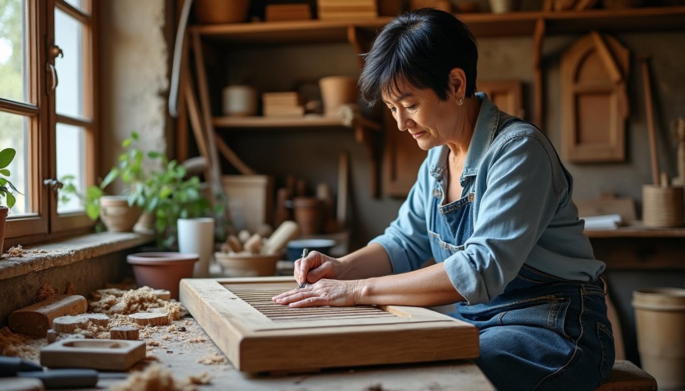 confiez la restauration de vos volets en bois à saint-marcel à virginie. artisan passionnée, elle redonne éclat et durabilité à vos menuiseries. demandez un devis personnalisé pour sublimer votre habitat !