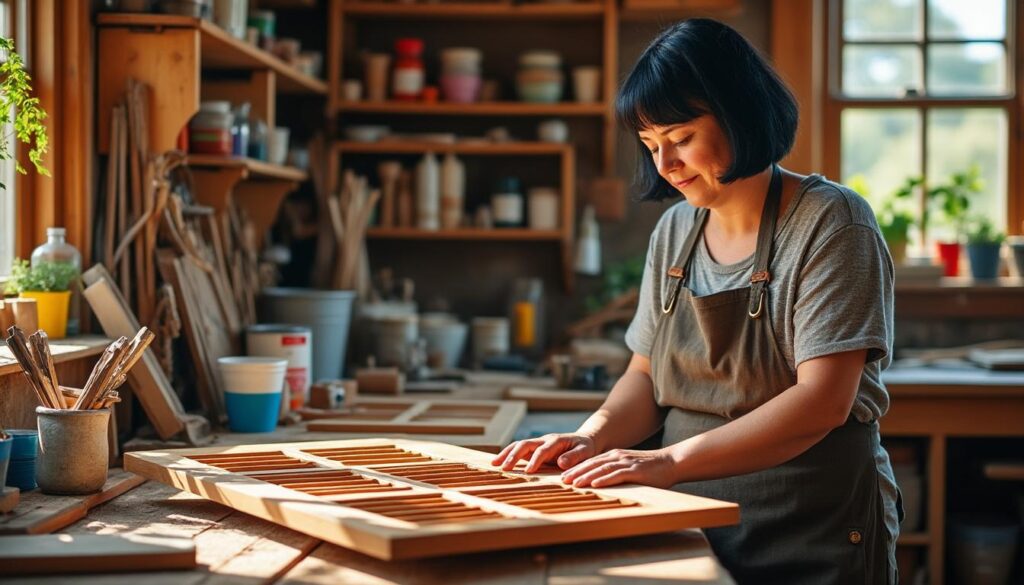 confiez la restauration de vos volets bois à sainte-lizaigne à virginie, artisan passionnée. redonnez charme et protection à vos menuiseries grâce à un savoir-faire authentique et des finitions soignées.