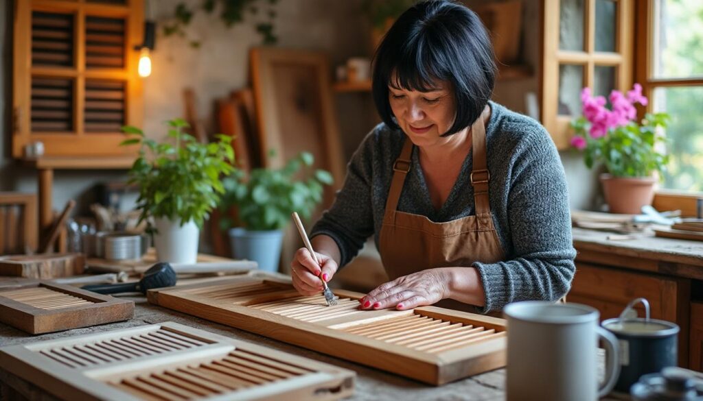 redonnez vie à vos volets en bois à sougé avec virginie, artisane passionnée. offrez à votre maison charme et authenticité grâce à une restauration sur-mesure et respectueuse du bois.