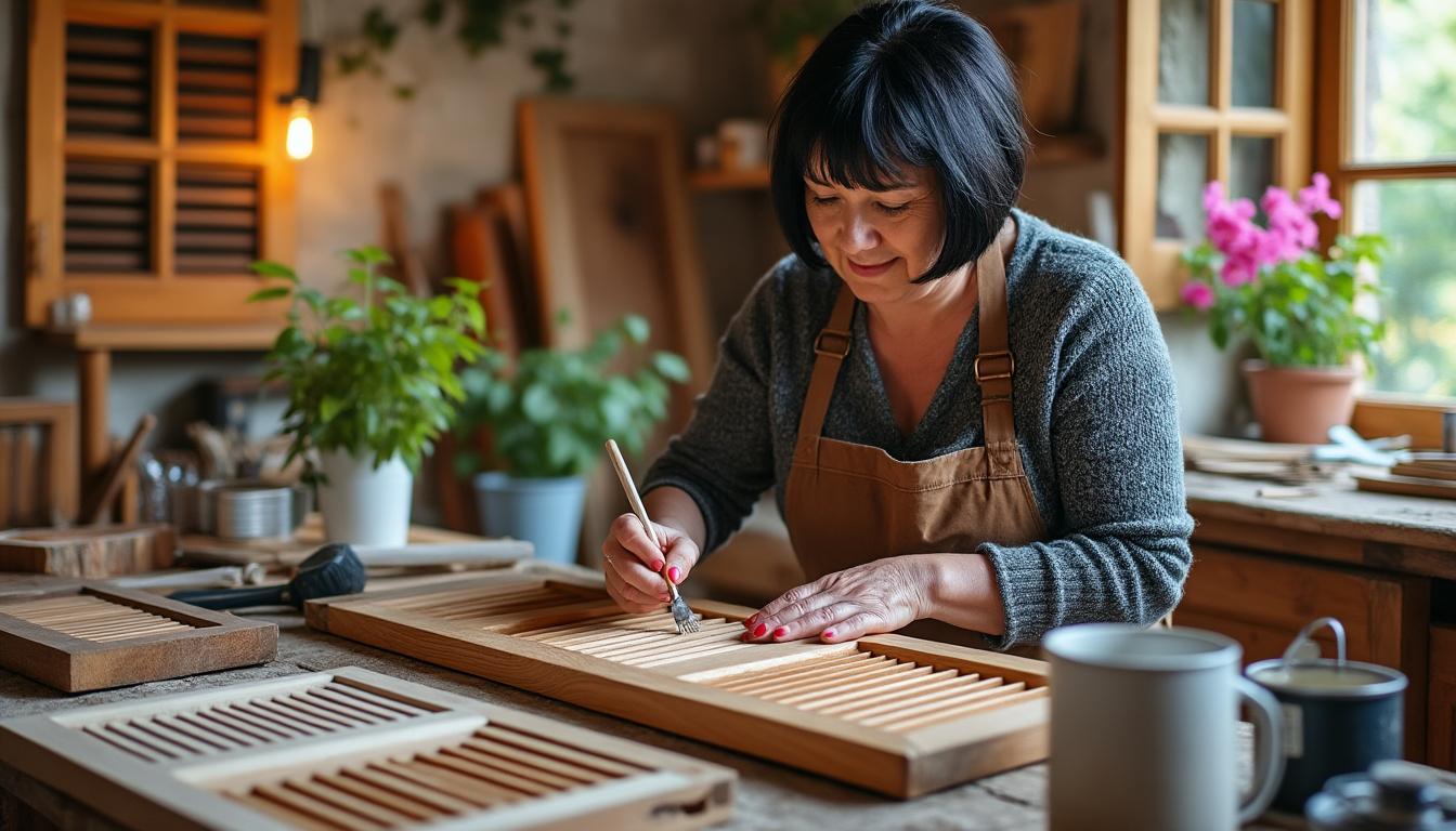 redonnez vie à vos volets en bois à sougé avec virginie, artisane passionnée. offrez à votre maison charme et authenticité grâce à une restauration sur-mesure et respectueuse du bois.