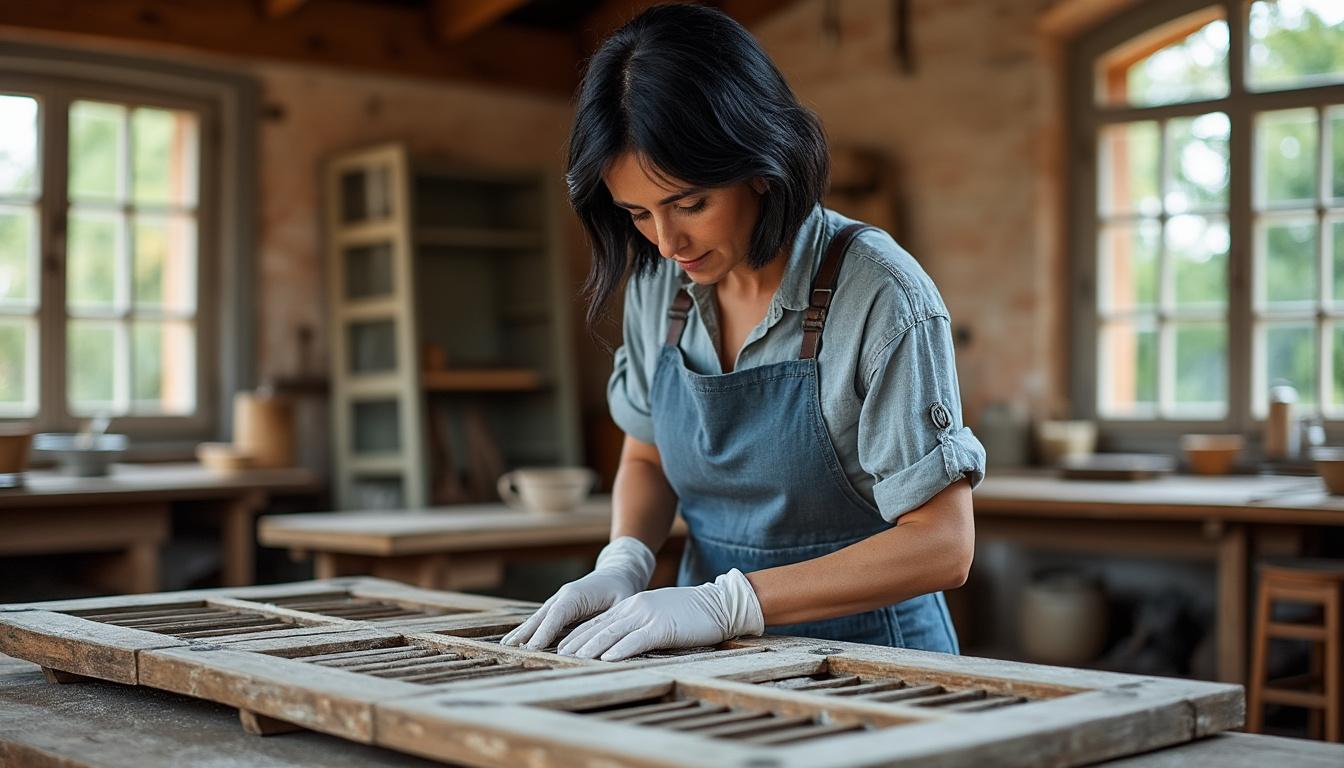 Restauration volets bois le Pont-Chrétien-Chabenet : valoriser votre patrimoine avec Virginie valorisez votre patrimoine au pont-chrétien-chabenet grâce à la restauration professionnelle de volets en bois par virginie. redonnez charme et durabilité à votre habitat avec un savoir-faire artisanal reconnu.