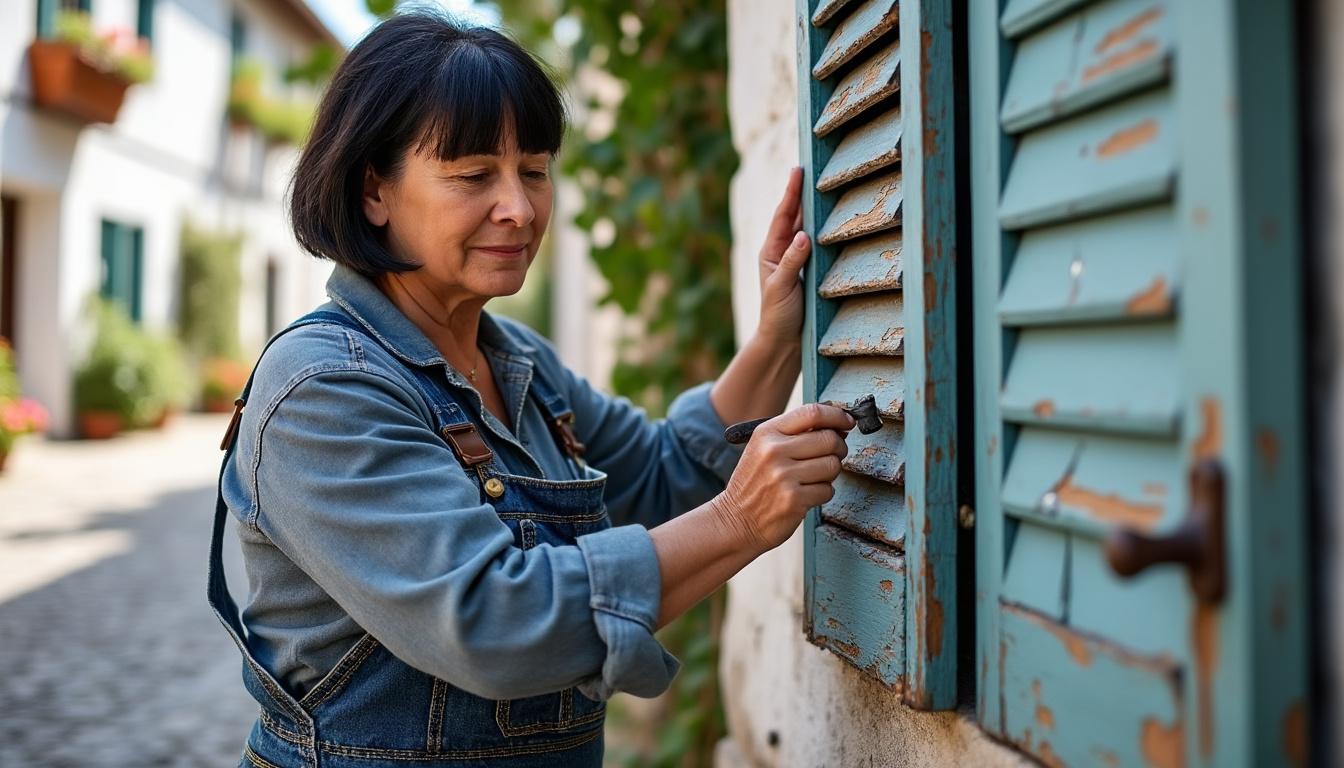 redonnez éclat et durabilité à vos volets et portails en bois à vijon grâce à la restauration artisanale experte de virginie, alliant savoir-faire traditionnel et passion du bois.