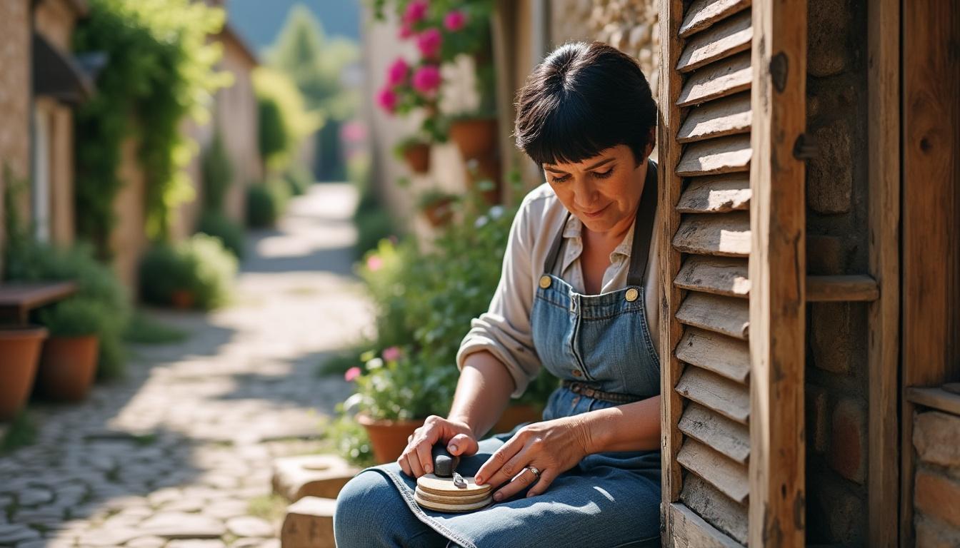 découvrez la restauration artisanale par virginie à vijon pour redonner vie à vos volets et portails en bois. un savoir-faire traditionnel pour sublimer et protéger vos menuiseries.