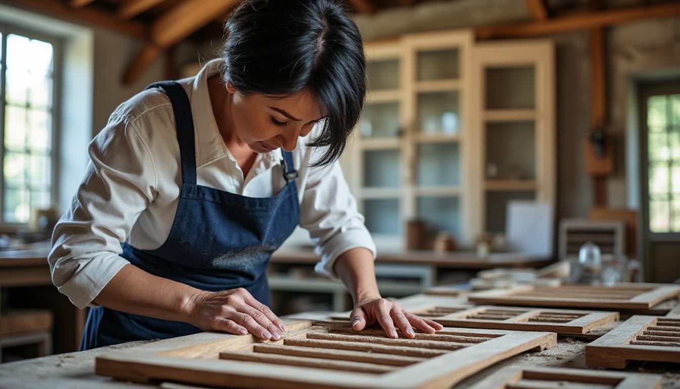 Redonner vie à votre patrimoine : restauration volets bois et portails bois à Tendu avec Virginie, artisan passionnée confiez la restauration de vos volets et portails en bois à tendu à virginie, artisan passionnée. réhabilitation sur-mesure, respect de l’authenticité et savoir-faire traditionnel au service de votre patrimoine.