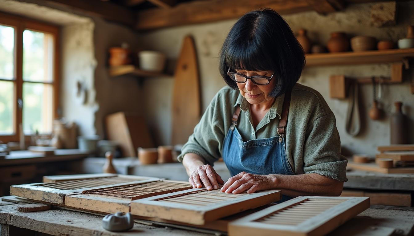 redonnez vie à vos volets en bois à la vernelle grâce à virginie, votre experte locale en restauration, pour des volets rénovés et durables.