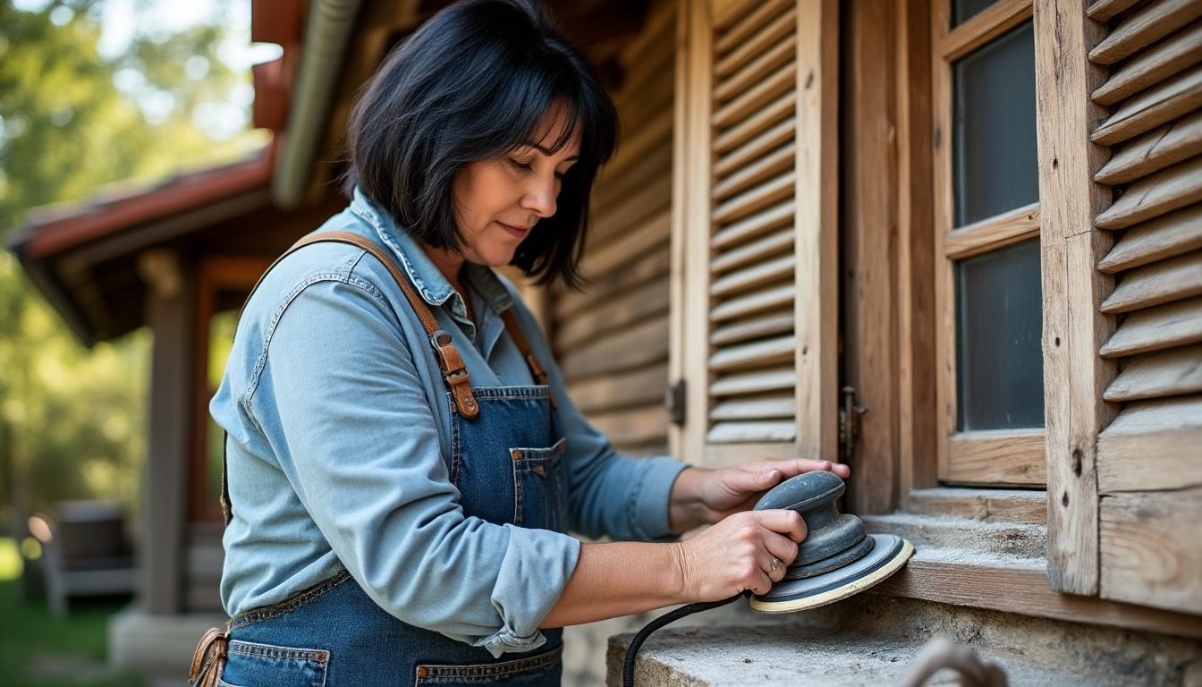 redonnez vie à vos volets en bois à vicq-exemplet grâce à la restauration artisanale de virginie, spécialiste en réparation et rénovation pour un résultat authentique et durable.