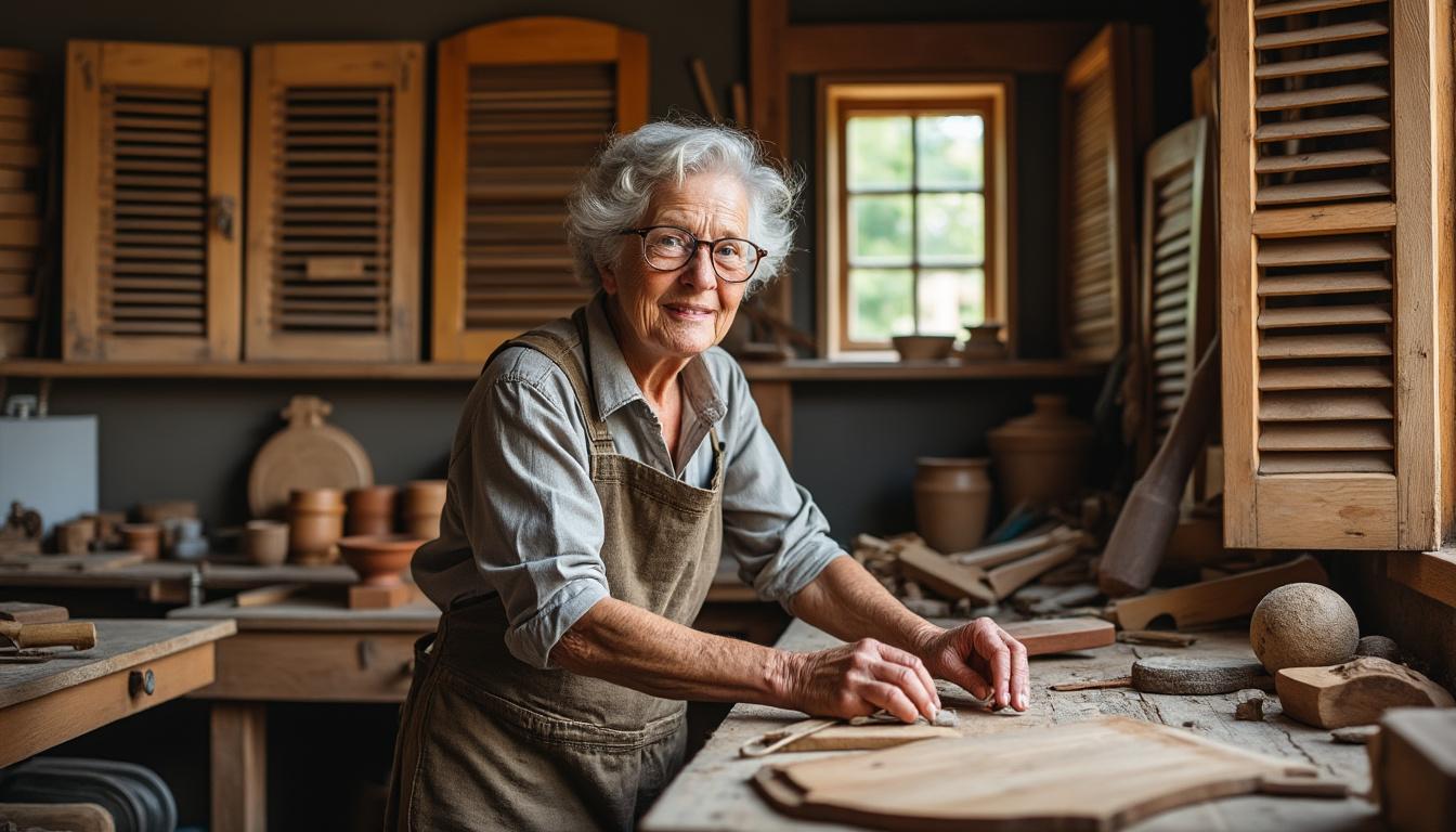 redonnez vie à vos volets bois à le tranger avec virginie, spécialiste en restauration. profitez d’un savoir-faire artisanal pour préserver le charme authentique de votre maison.