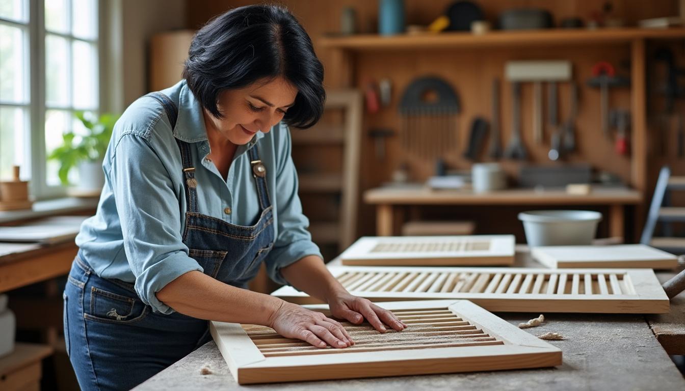 redonnez vie à vos volets en bois à villegongis avec virginie, artisan locale passionnée spécialisée en restauration de boiseries. qualité et savoir-faire au service de votre habitat.